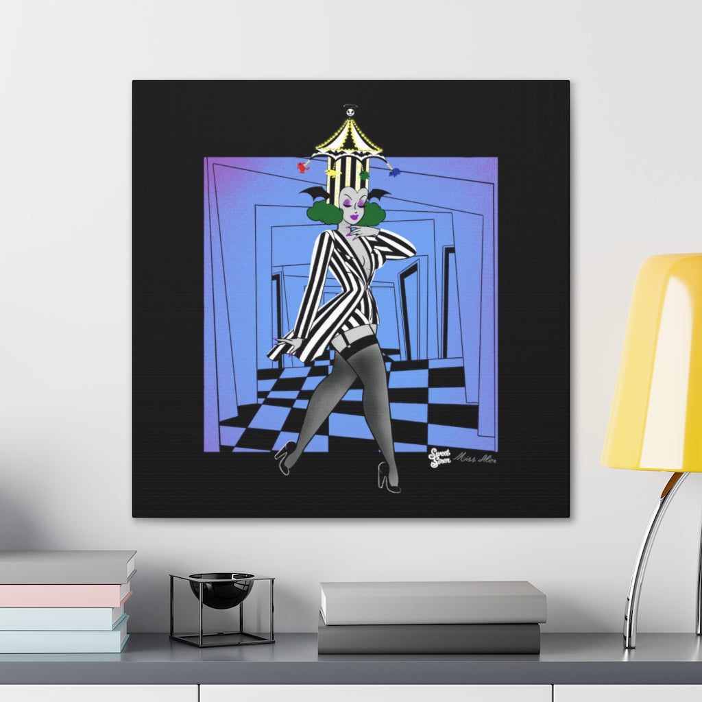 Beetlejuice Babe Canvas Print