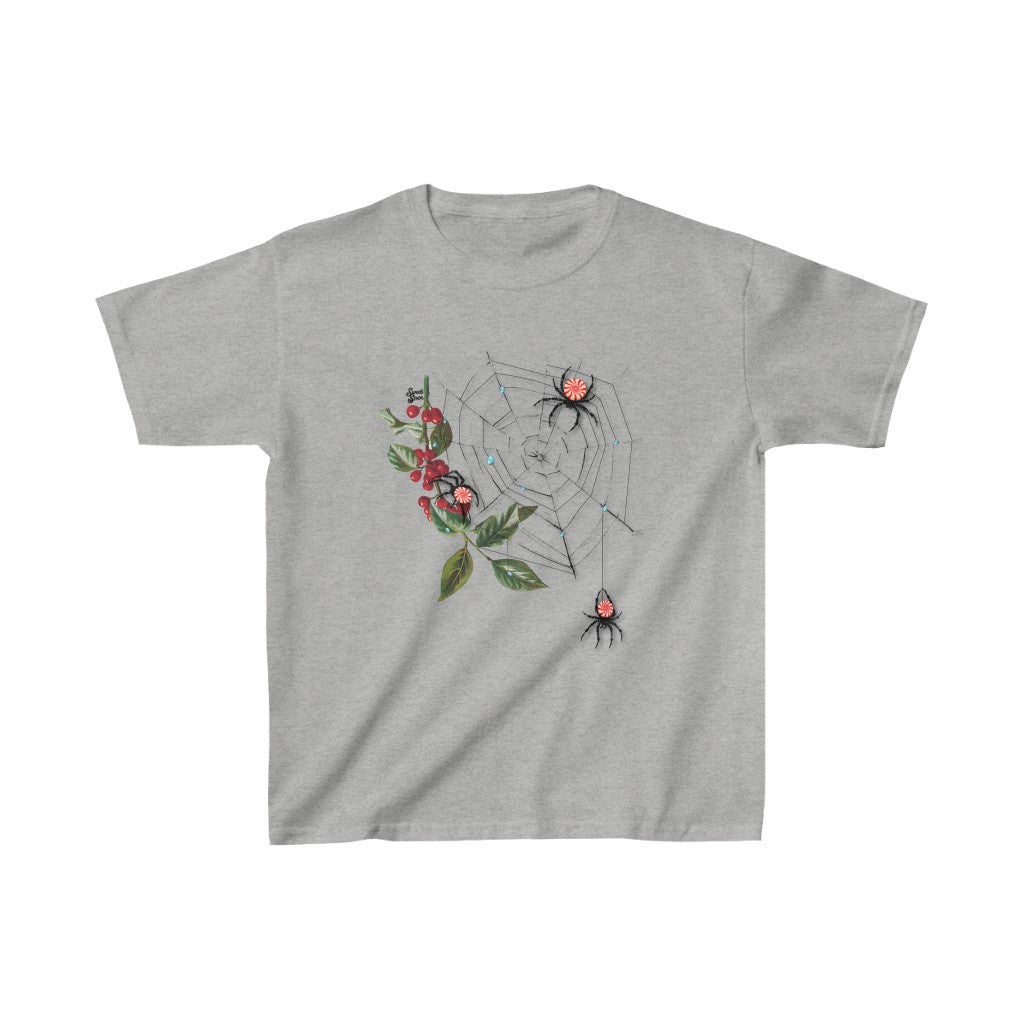 Peppermint Spider Web - Kids Youth Tee
