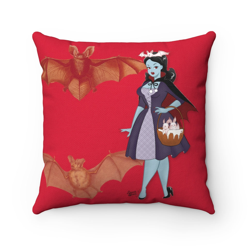 Vampire Bat Lady - Pillow