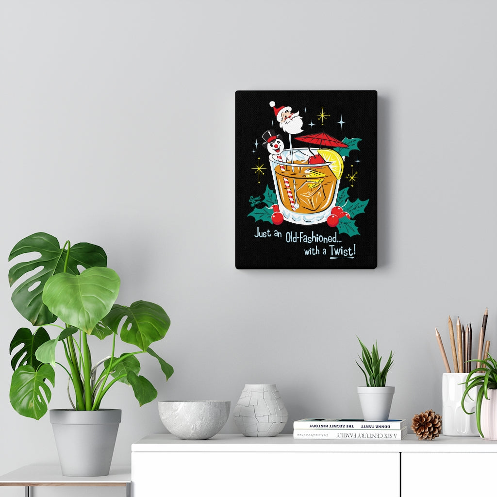 Old Fashioned with a Twist! - Canvas Print 8"x10"