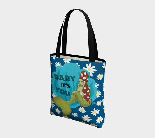 Baby It's You Mermaid - Basic Tote