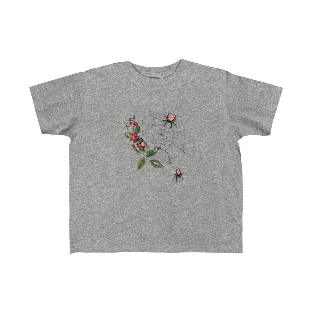 Peppermint Spider Web - Toddler Kid's Tee