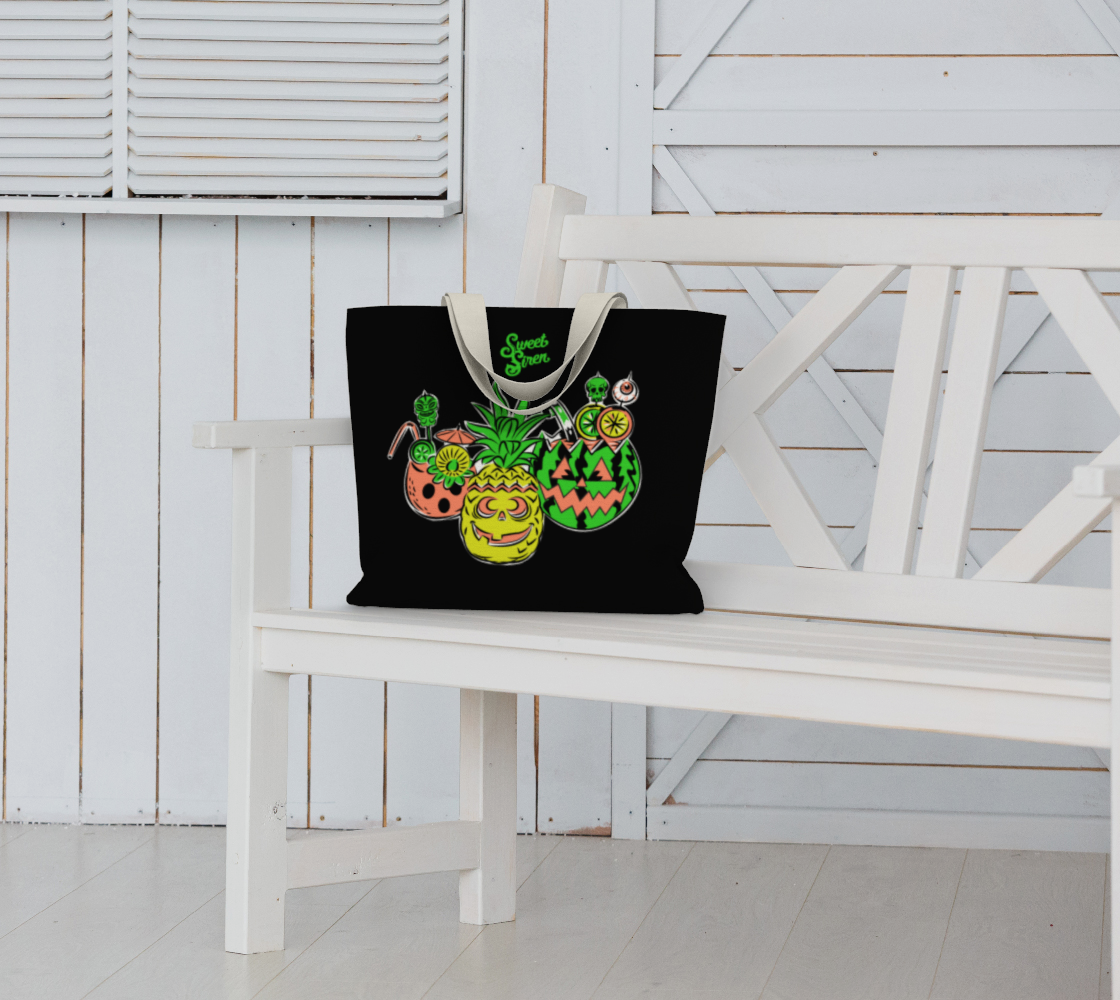 SummerWeen Tiki - Beach Tote