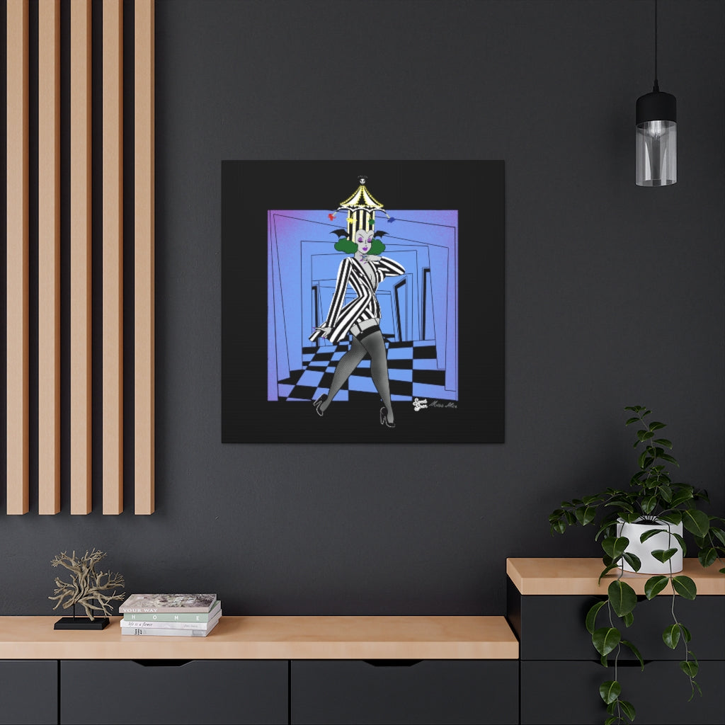 Beetlejuice Babe Canvas Print