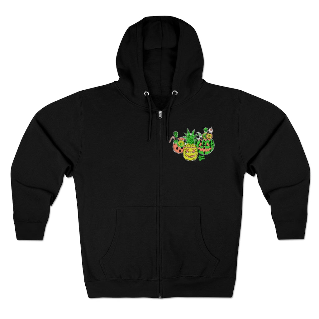 SummerWeen Tiki - Unisex Zip Hoodie