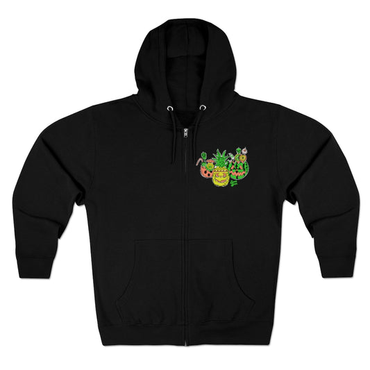 SummerWeen Tiki - Unisex Zip Hoodie