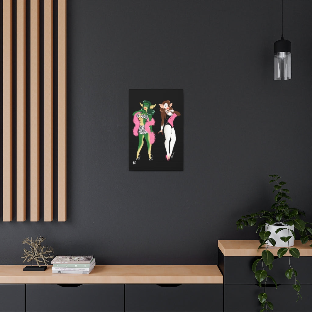 Gremlin Babes - Canvas Print
