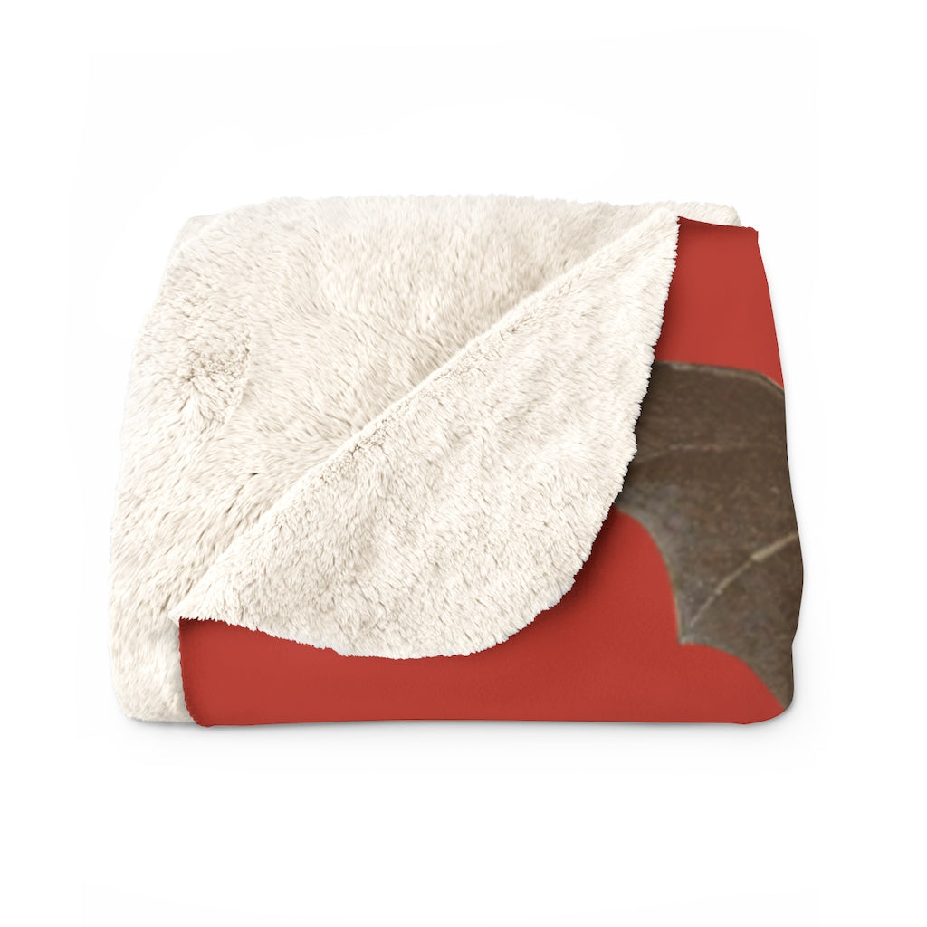 Vampire Bat Babe - Sherpa Fleece Blanket