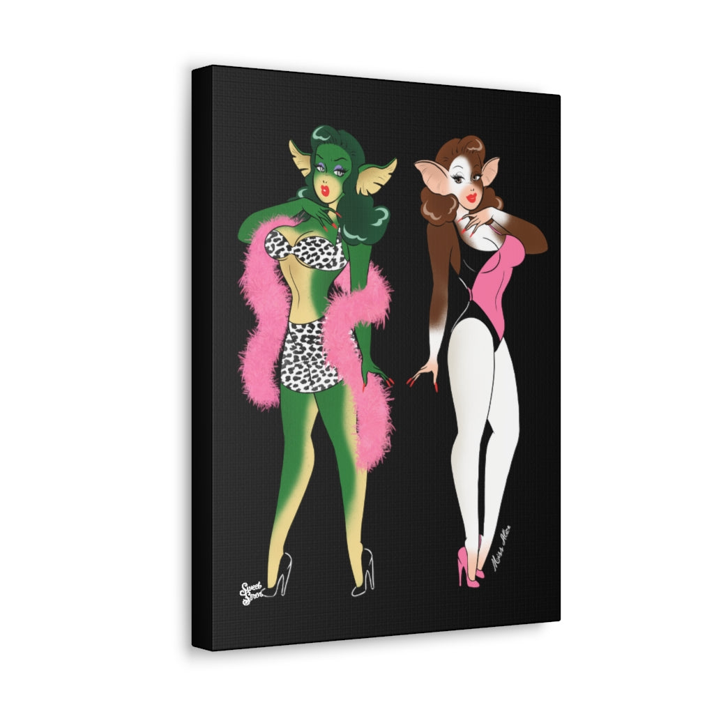 Gremlin Babes - Canvas Print