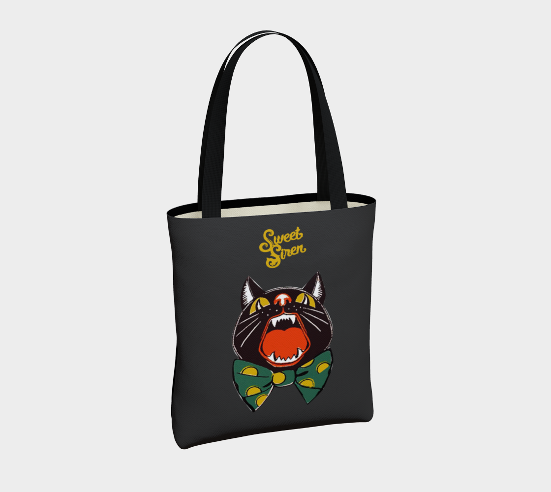 Howling Cat - BASIC Tote Bag