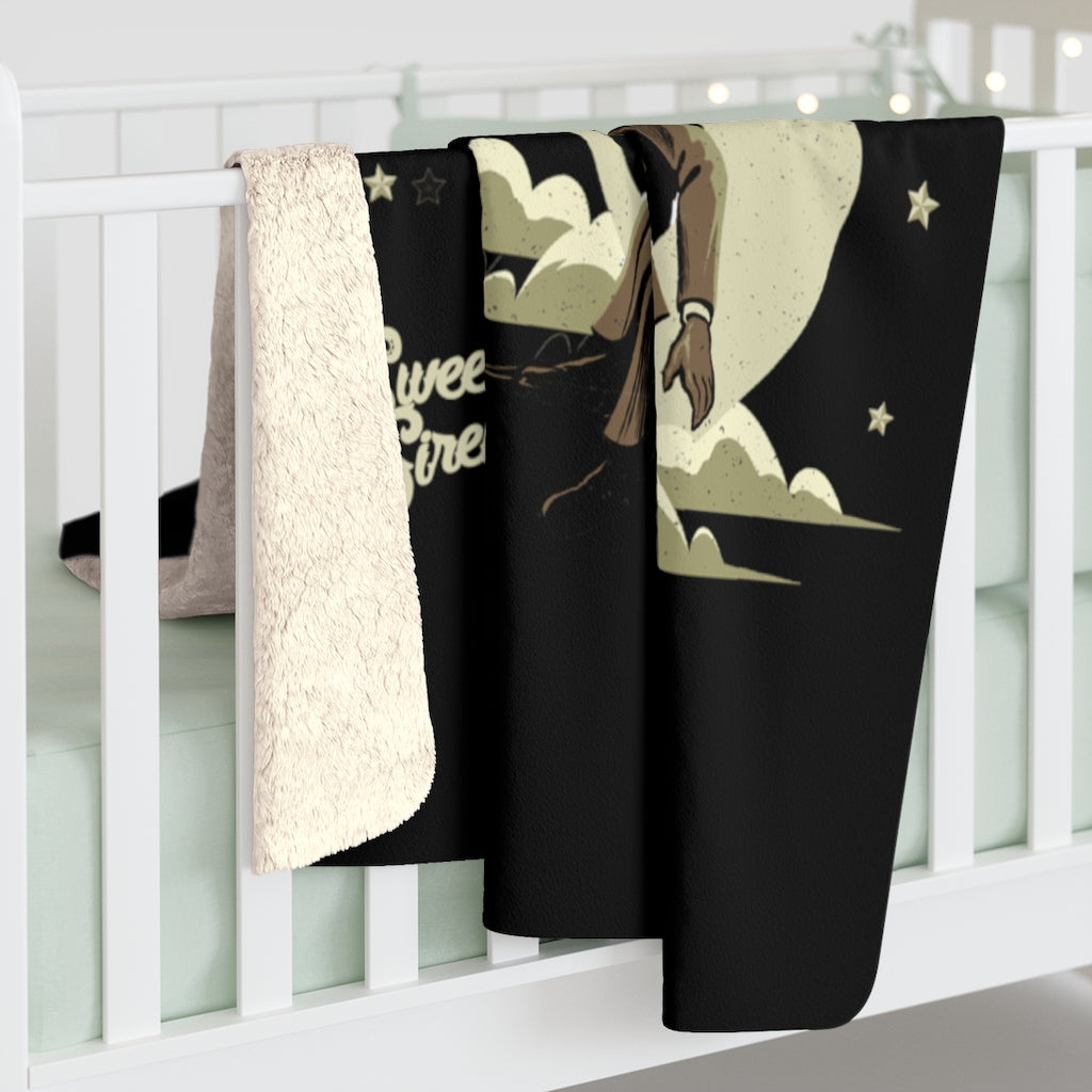 Queen of the Night - Sherpa Fleece Blanket