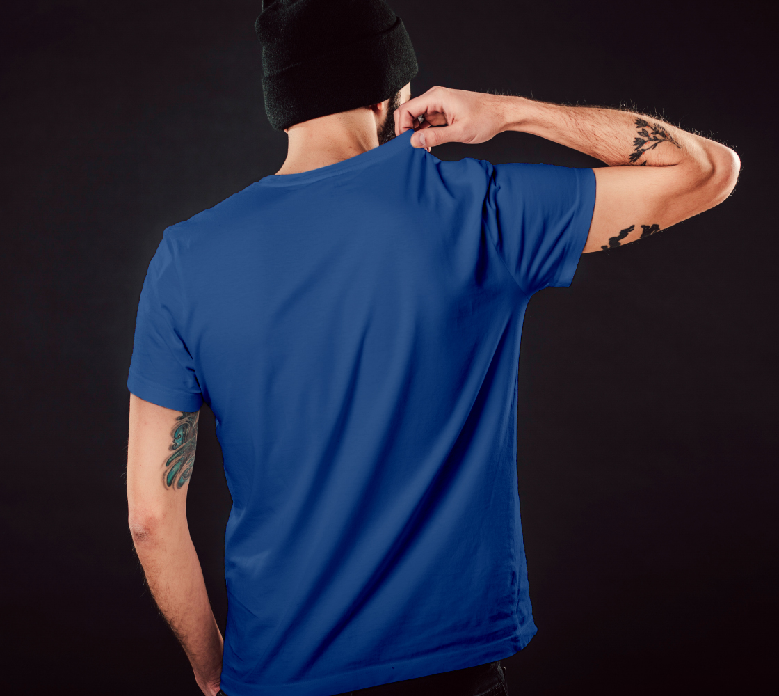 LA Skeleton Hands - UNISEX DODGER BLUE Tee