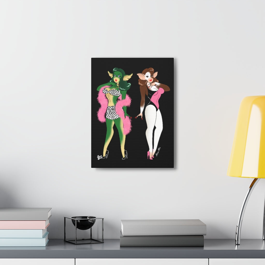 Gremlin Babes - Canvas Print