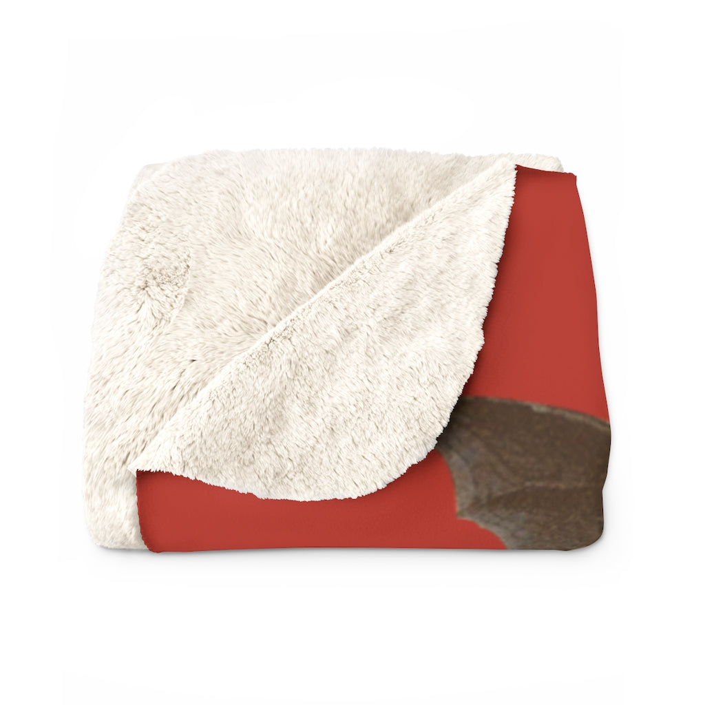 Vampire Bat Babe - Sherpa Fleece Blanket