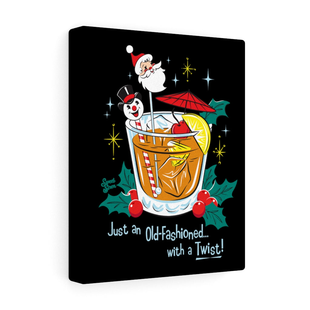 Old Fashioned with a Twist! - Canvas Print 8"x10"