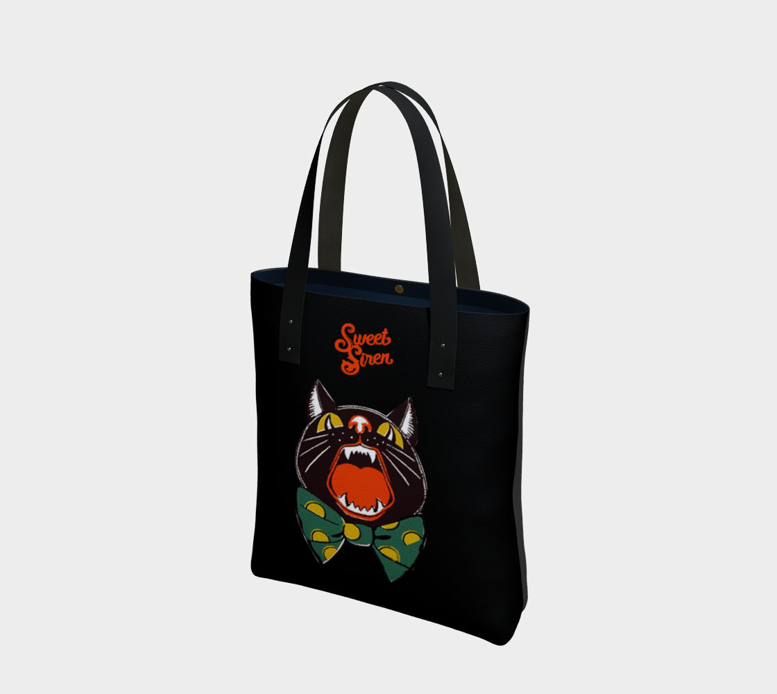 Howling Cat - URBAN Tote Bag