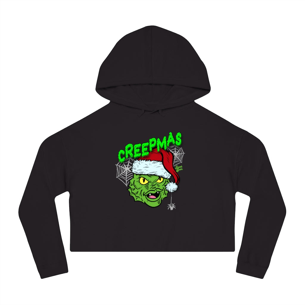 Creepmas - Women’s Cropped Hooded Sweatshirt