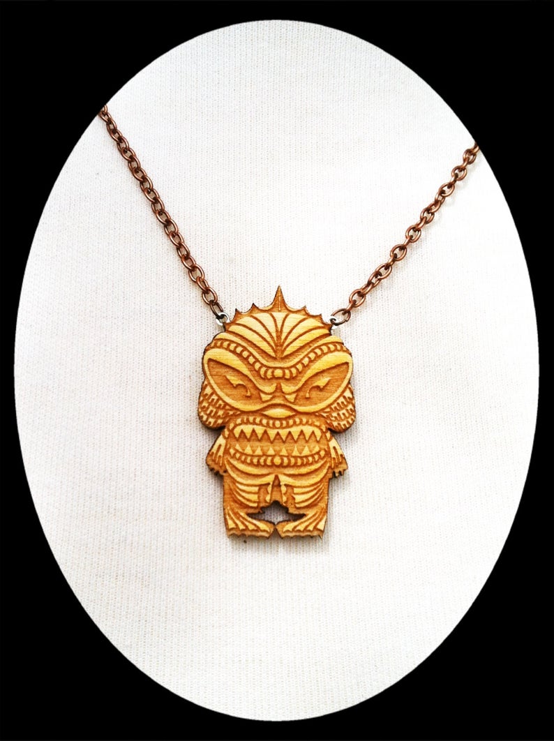 Creature Tiki Necklace - Small