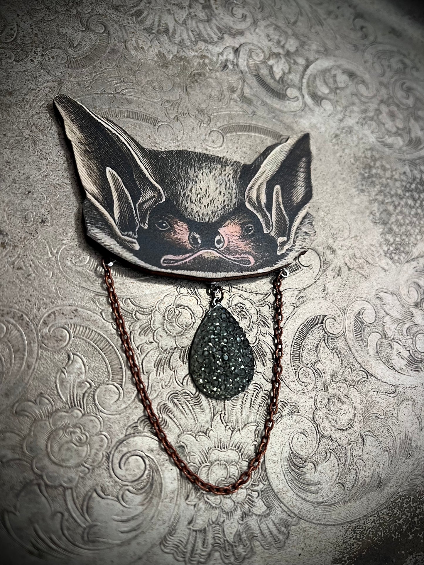 Bat Head Pin