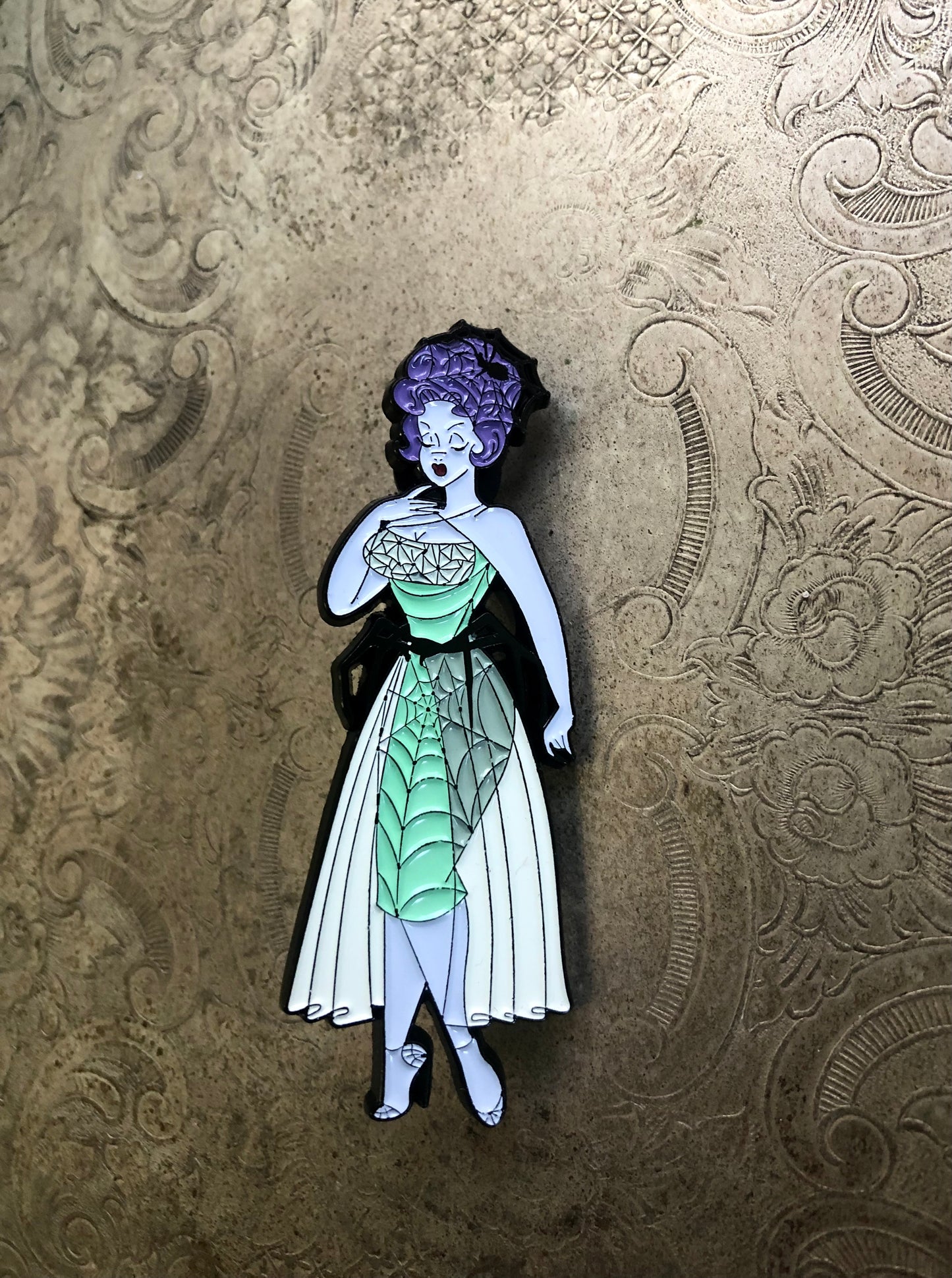 SpiderWeb Babe - Pin