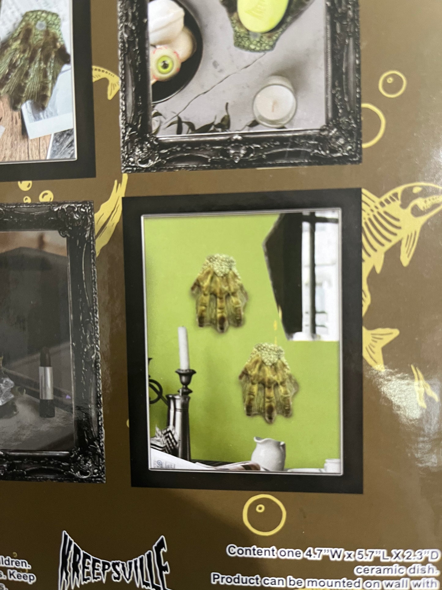 Creature Claw Ceramic Dish