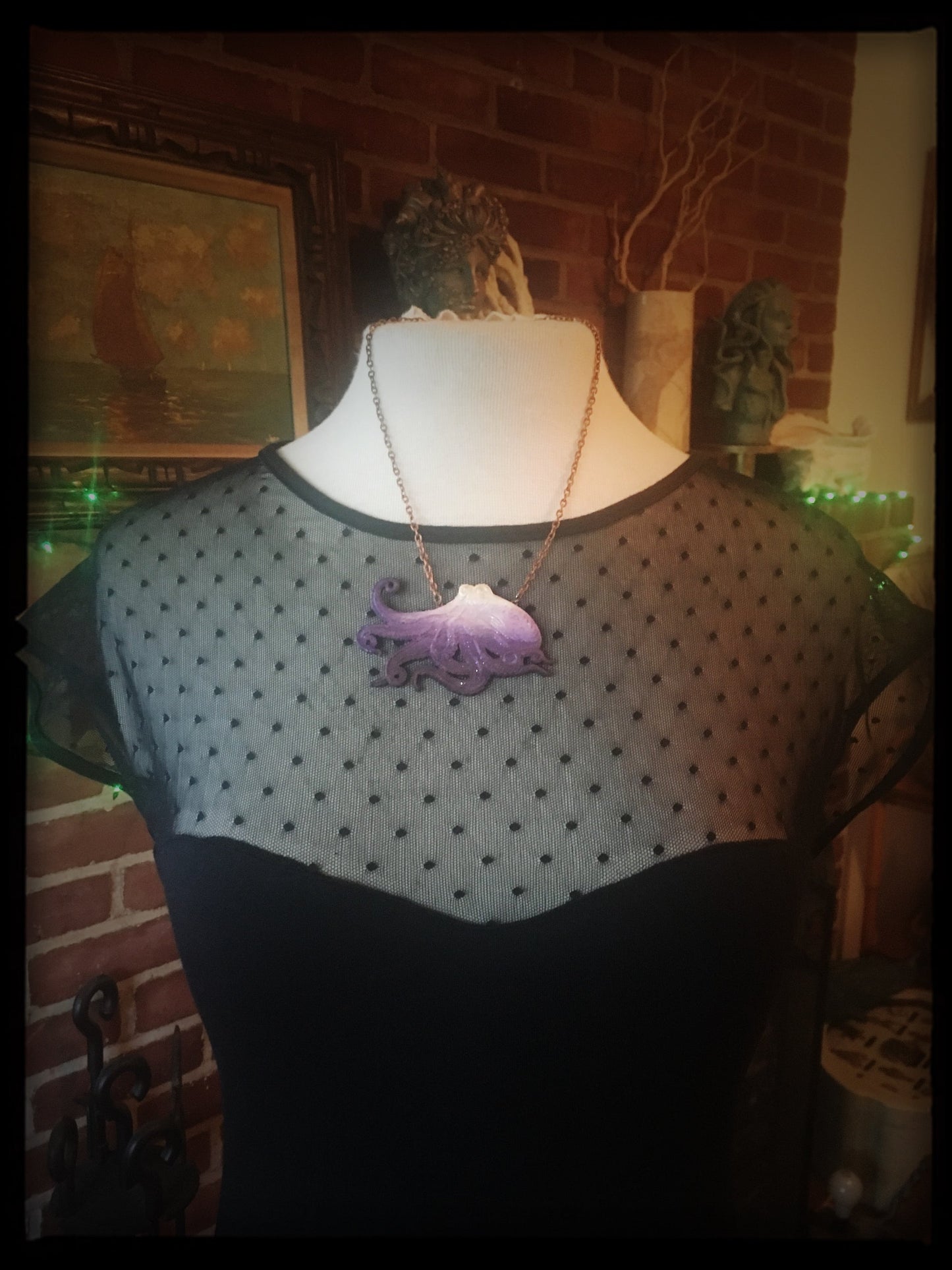 Octopus Necklace - Sea Witch Purple - SPECIAL EDITION – PURPLE