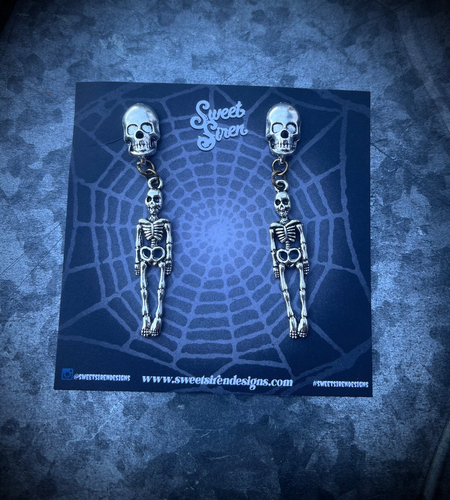Skeleton Earrings