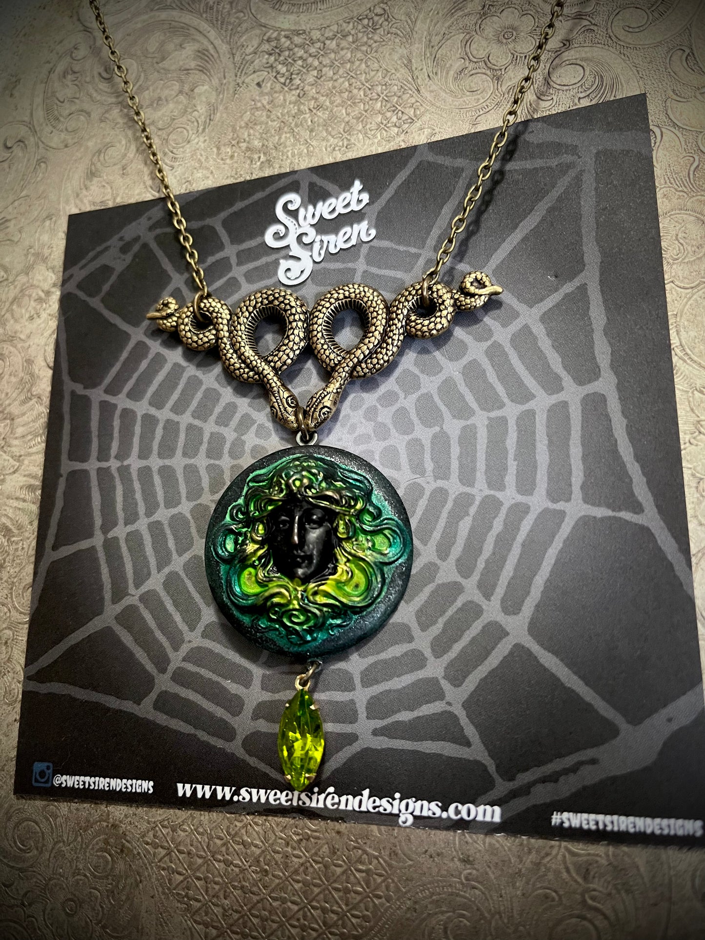 The Wrath of Medusa Necklace