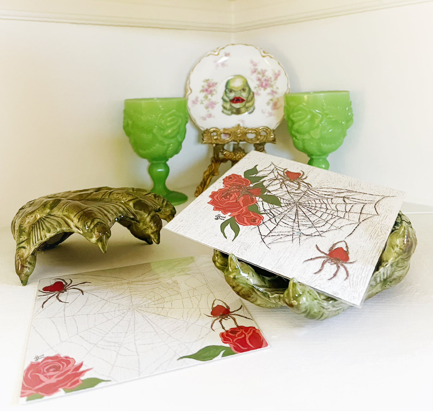 Creature Claw Ceramic Dish