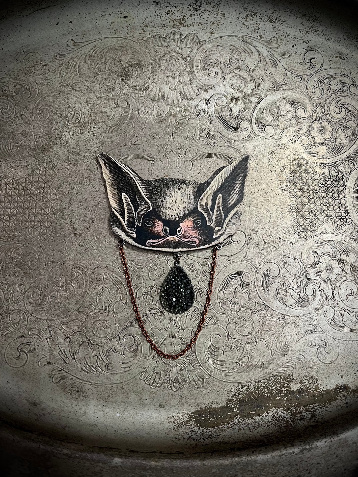 Bat Head Pin