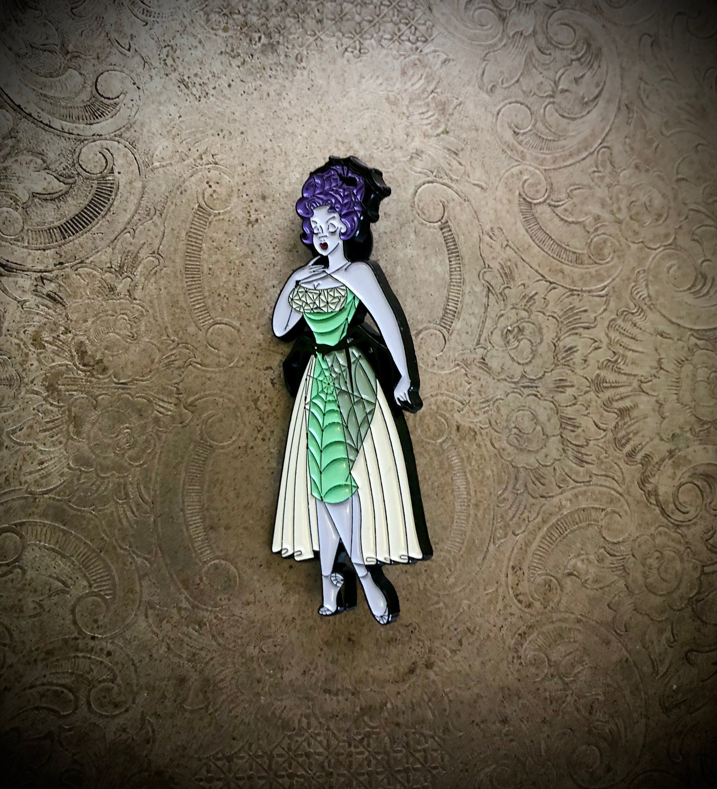 SpiderWeb Babe - Pin