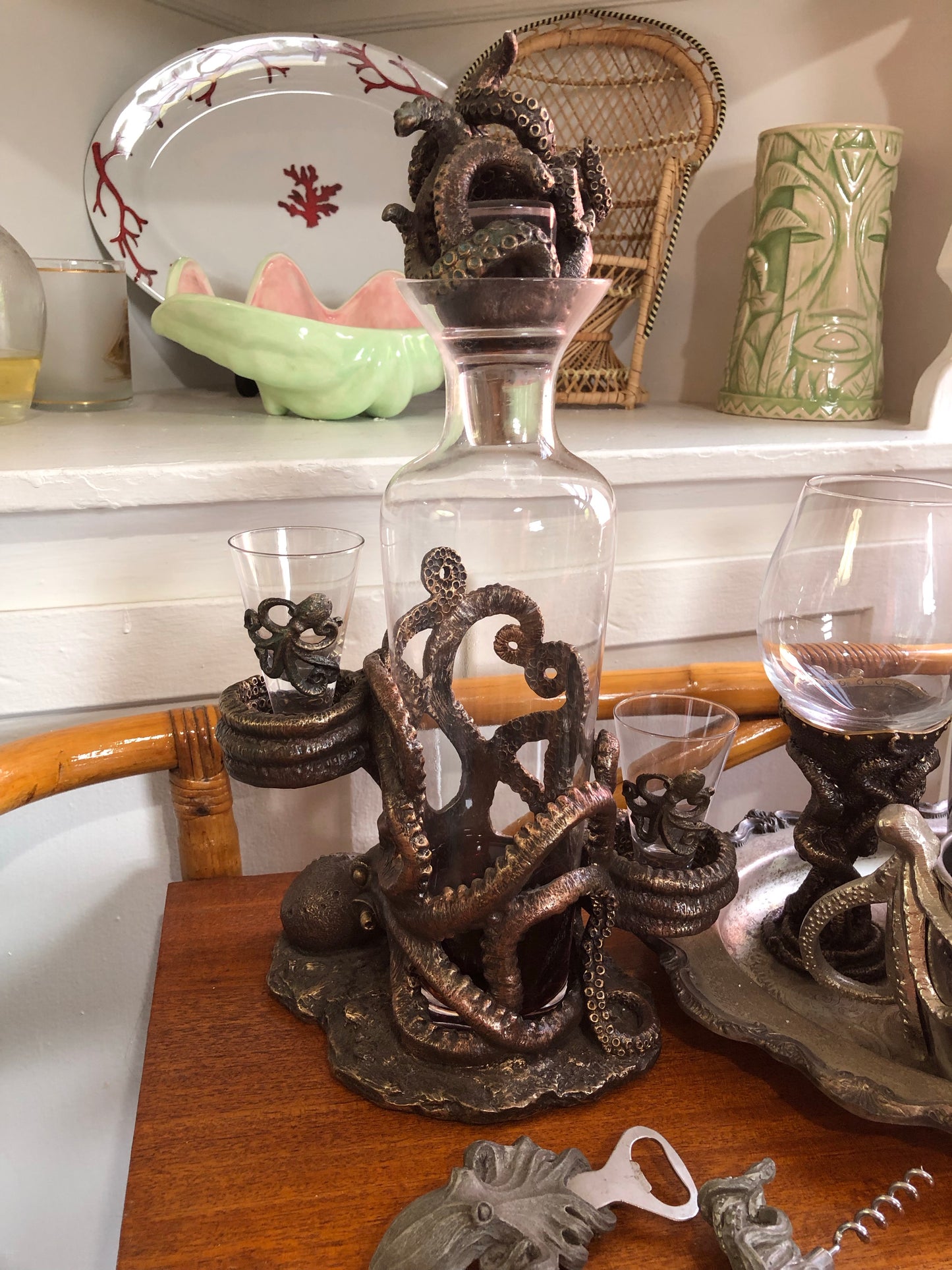 Octopus Decanter Set