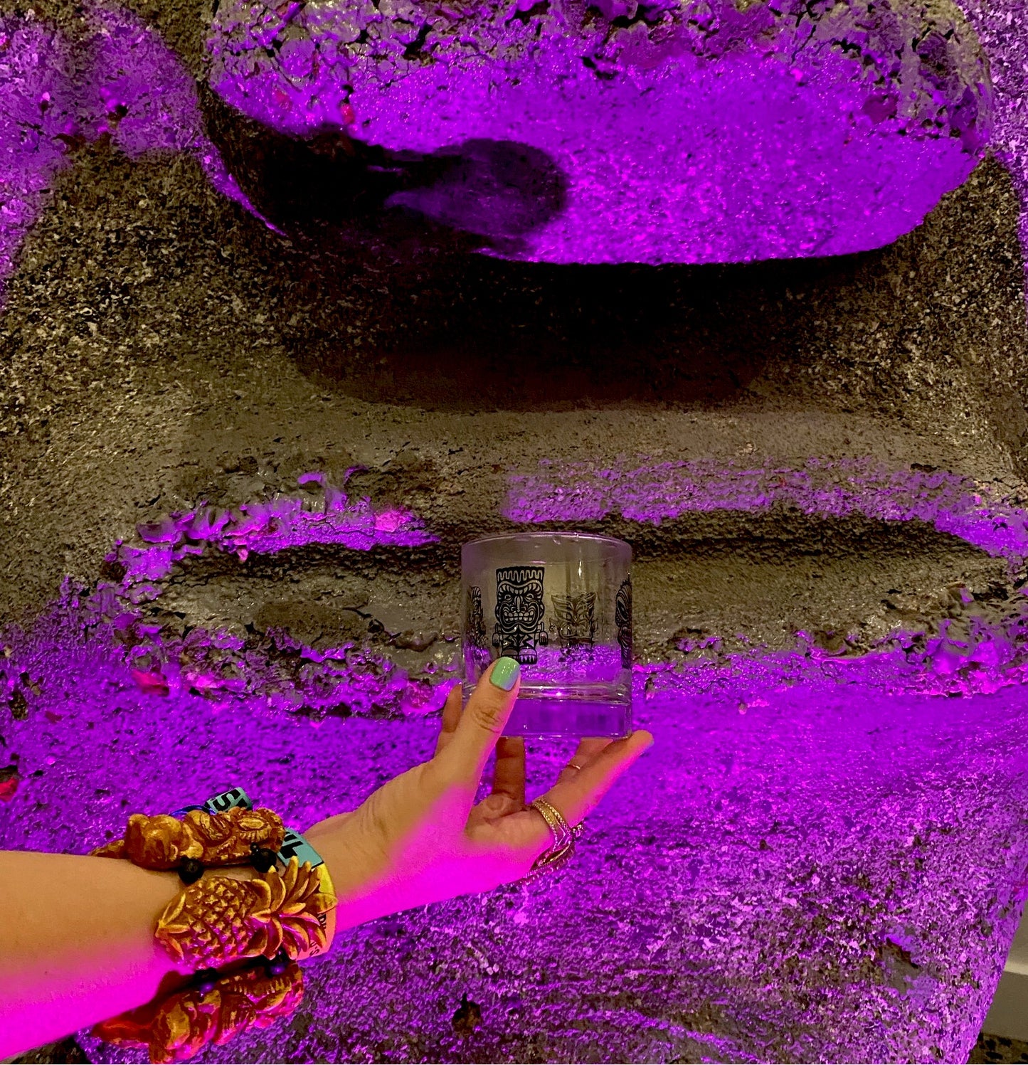 Tiki Monster 11oz Rock Glass