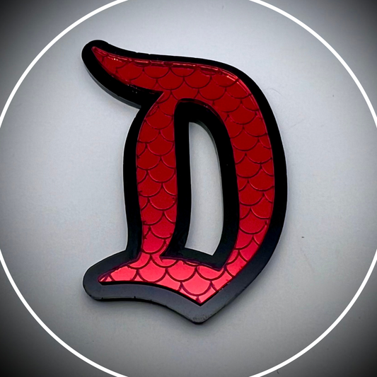 Mermaid’s Day 2023 Pirate Theme "D" Brooch