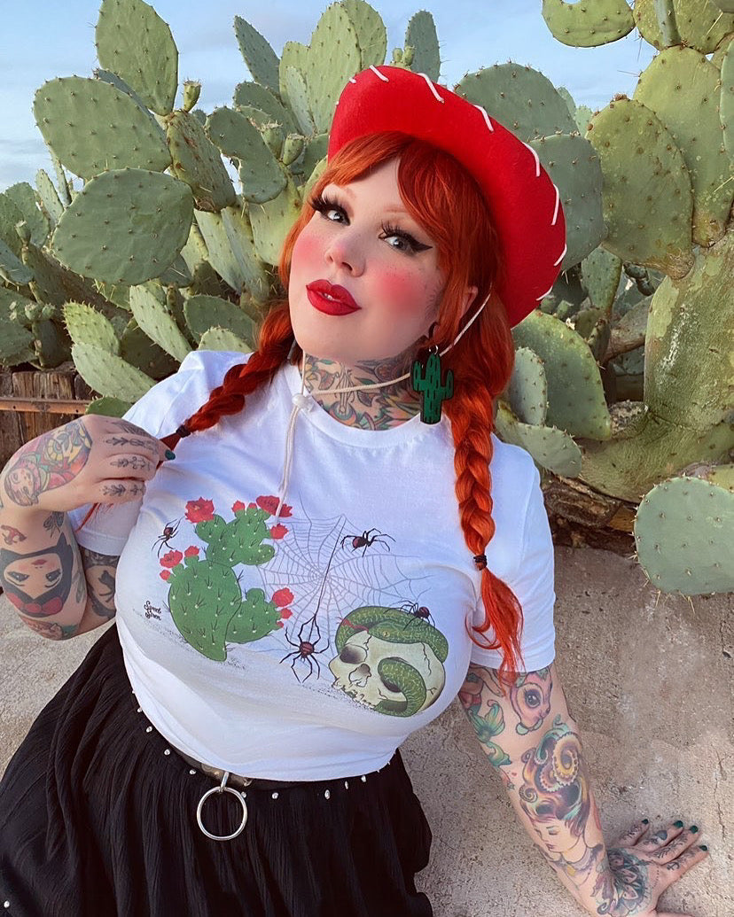 Western Goth Spiderweb - Unisex Tee SALE!