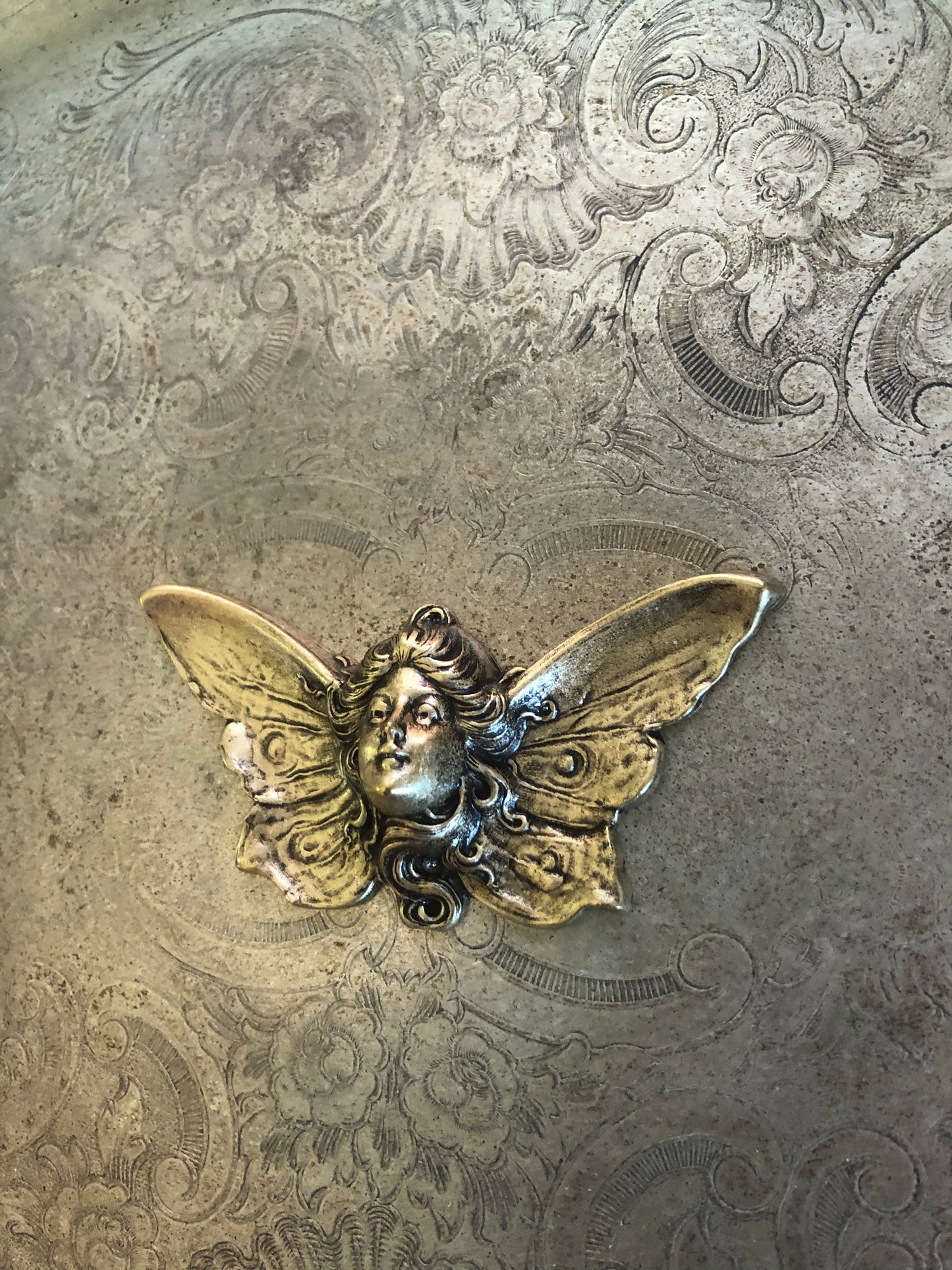 Madame Butterfly - Brass Pin