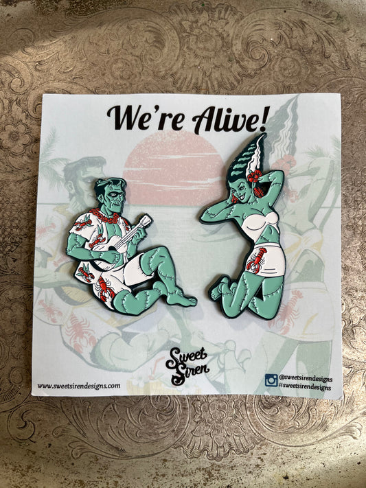 We're Alive! - ENAMEL PIN SET