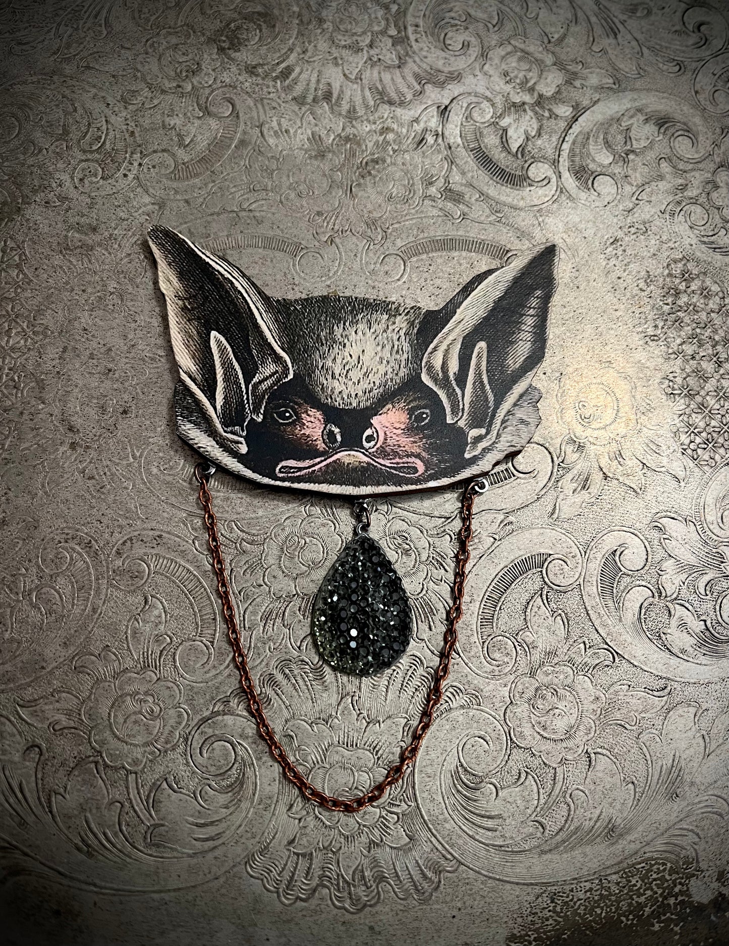 Bat Head Pin