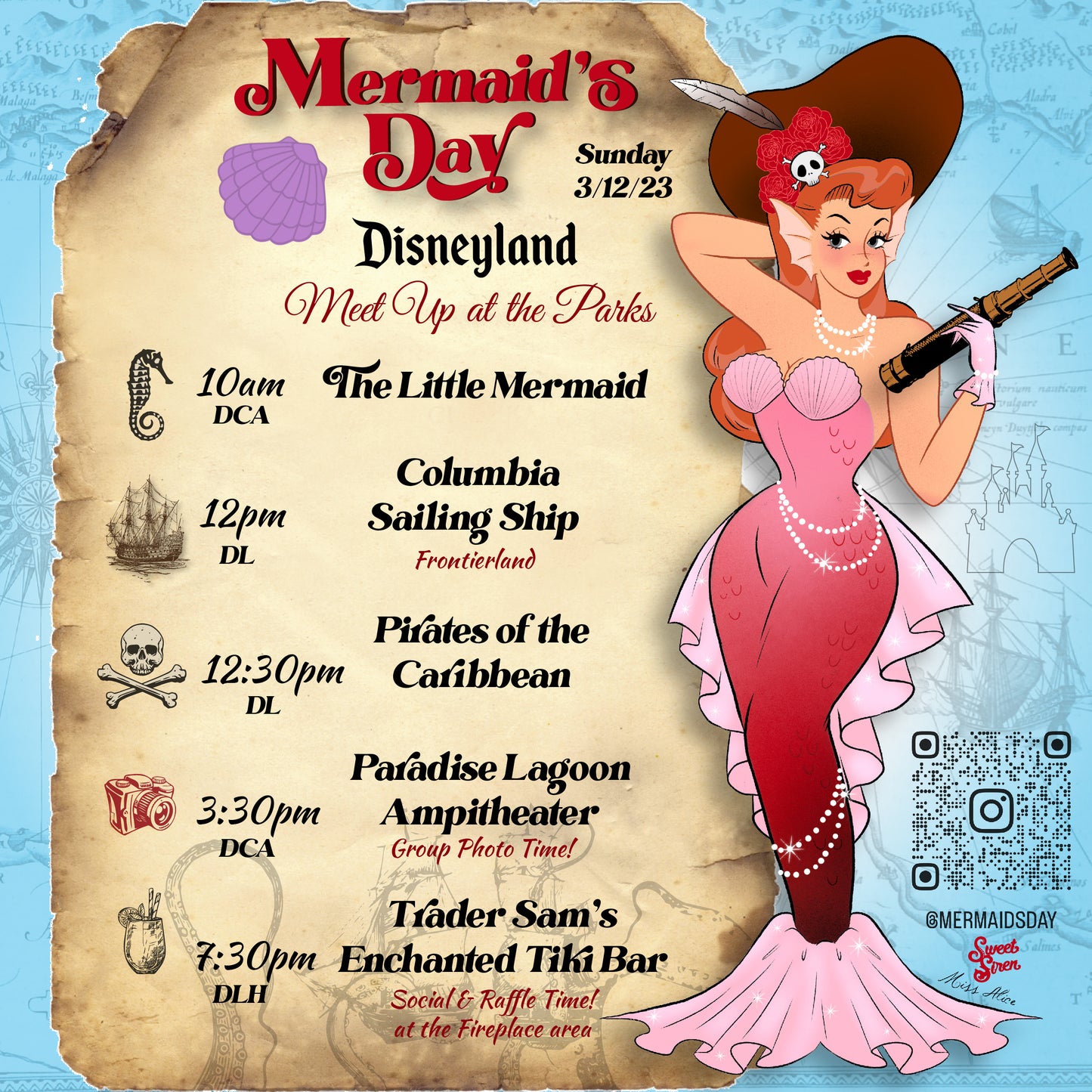 Mermaid's Day 2023 - Women's Tee