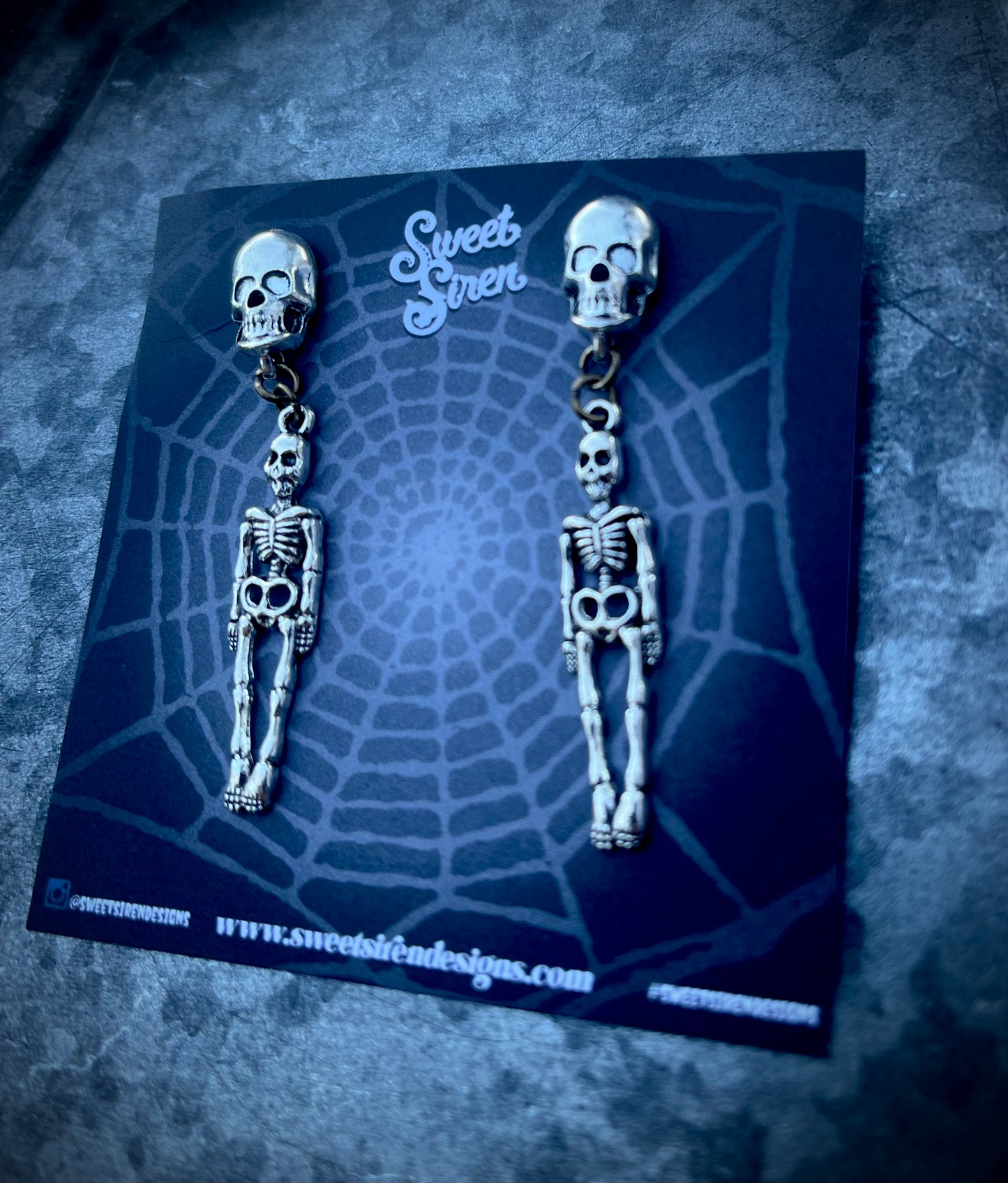 Skeleton Earrings