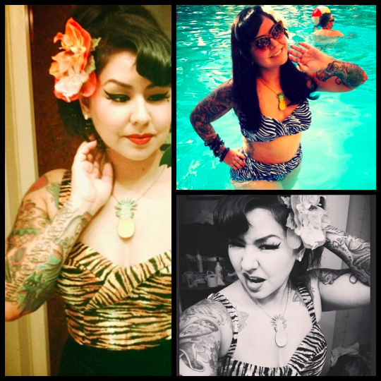 Pineapple Necklace - Large