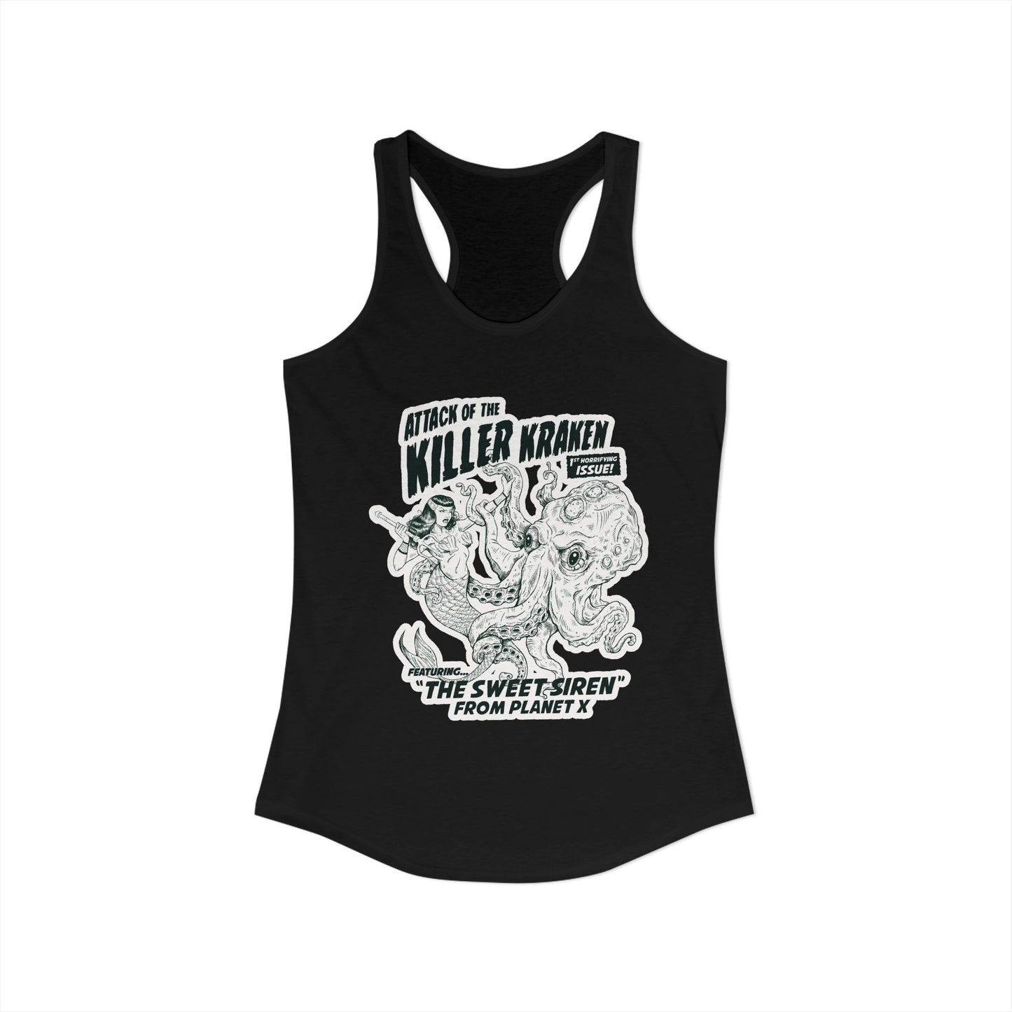 Attack of the Killer Kraken - Women's Racerback Tank