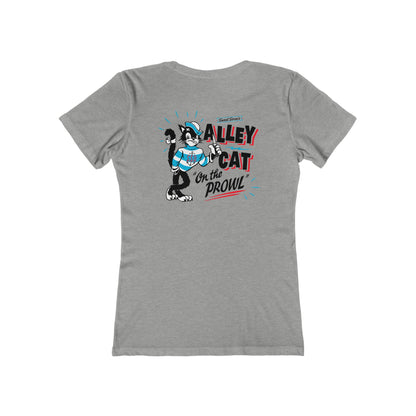 Alley Cat - Front & Back - Women's Tee