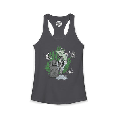 Skeleton Mermaid - Women's Racerback Tank