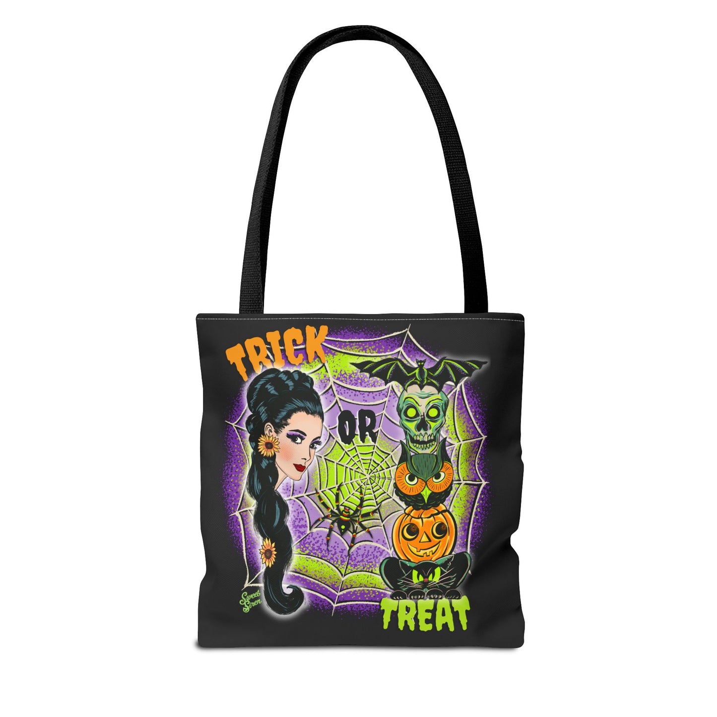 Retro Trick or Treat  - Tote Bag