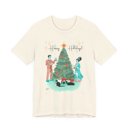 Retro Monsters Holiday  - Unisex Tee