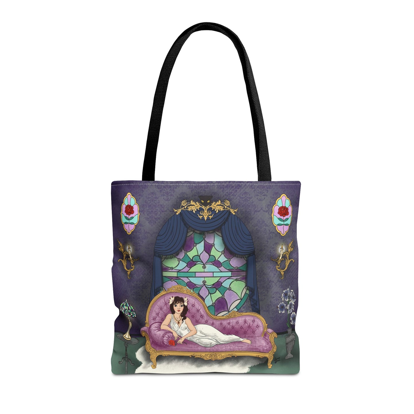 Haunted Panther Lady - Tote Bag