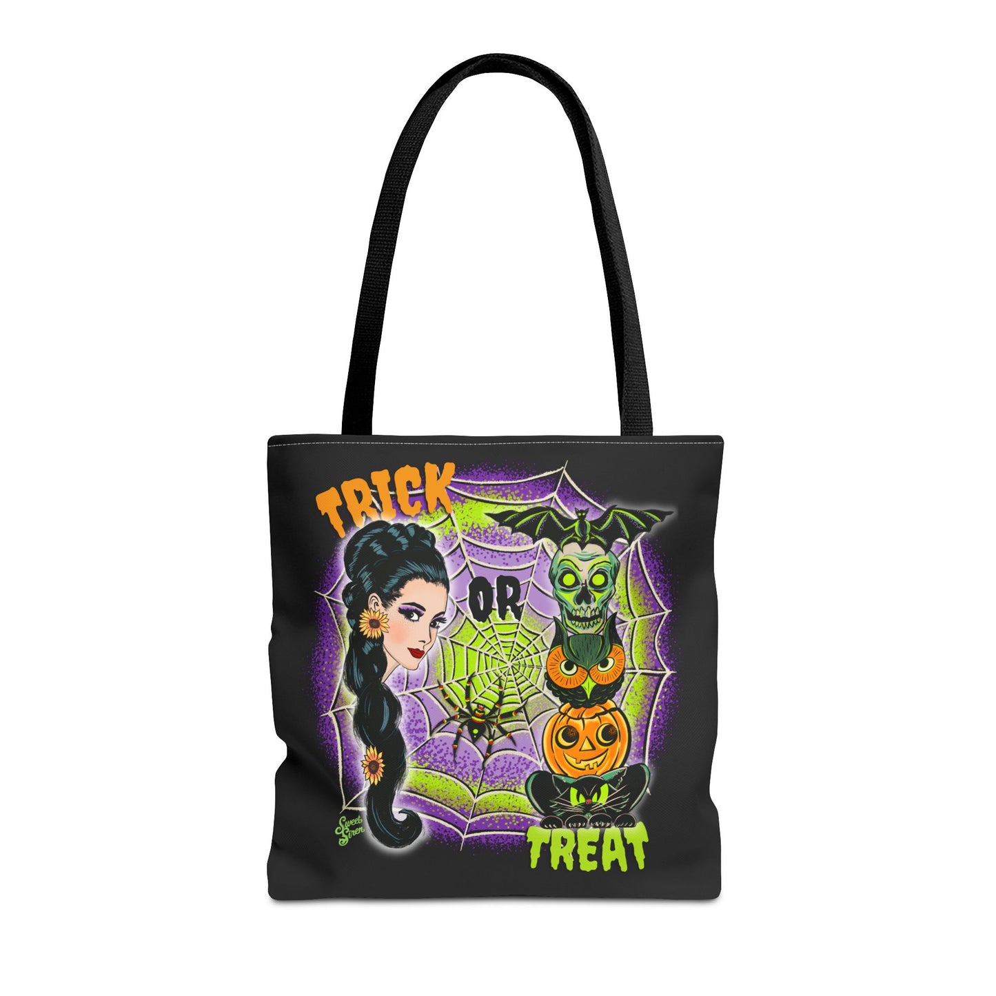 Retro Trick or Treat  - Tote Bag