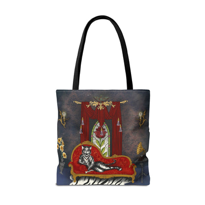Haunted Werecat Lady  - Tote Bag