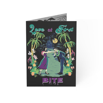 Love at First Bite Vampires  - Greeting Cards